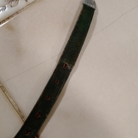 Silver Creek beaded belt VTG - Picture 5 of 12